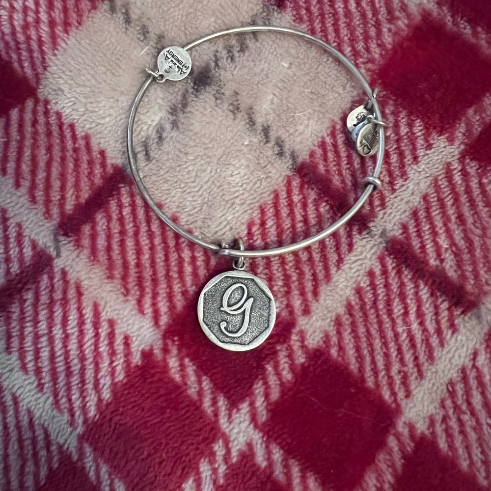 “G” Initial Alex and Ani bangle
